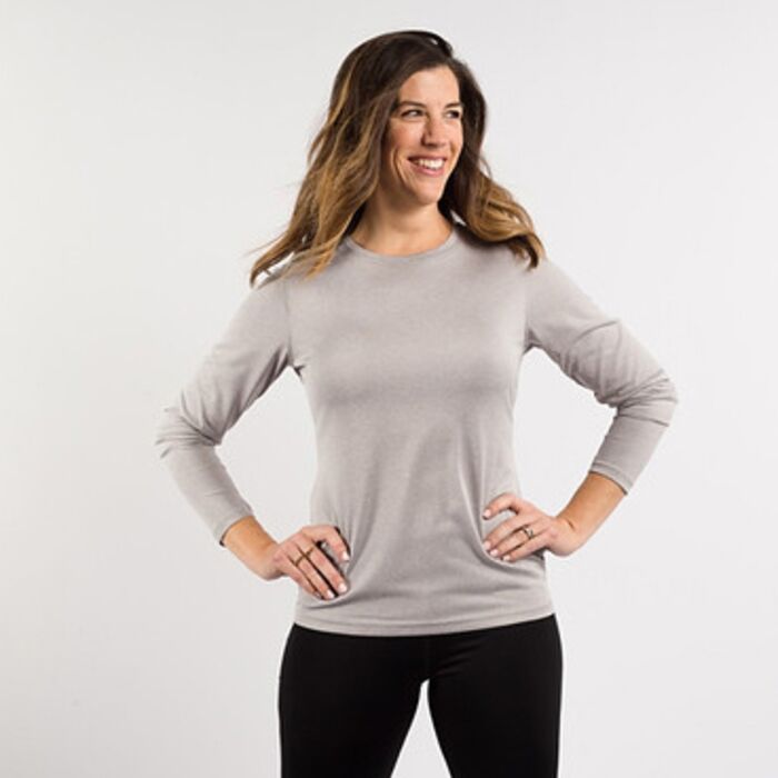 Clique Charge Active Womens Long Sleeve Tee Thumbnail