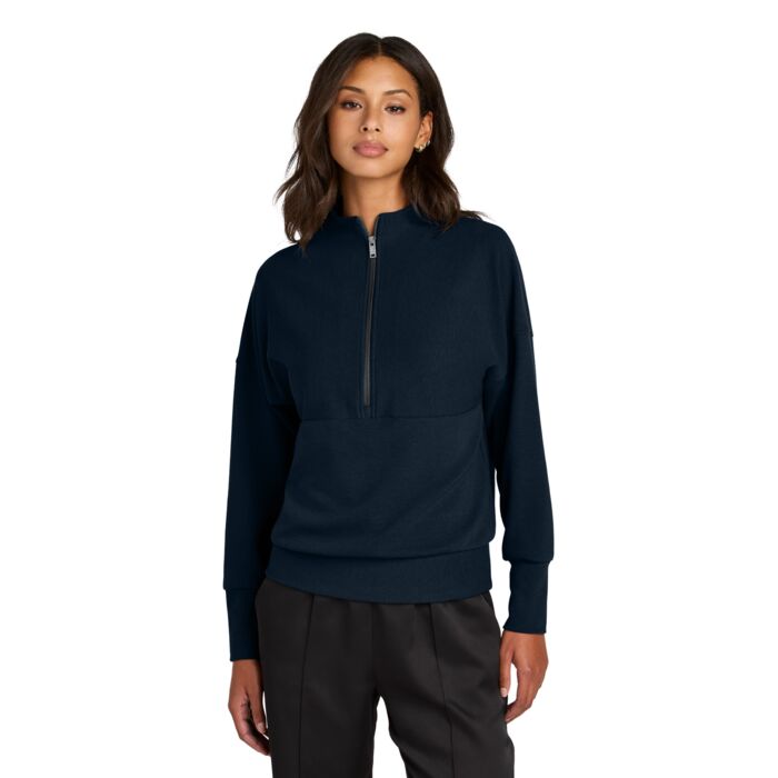 Women's Linear Texture 1/4 Zip Thumbnail