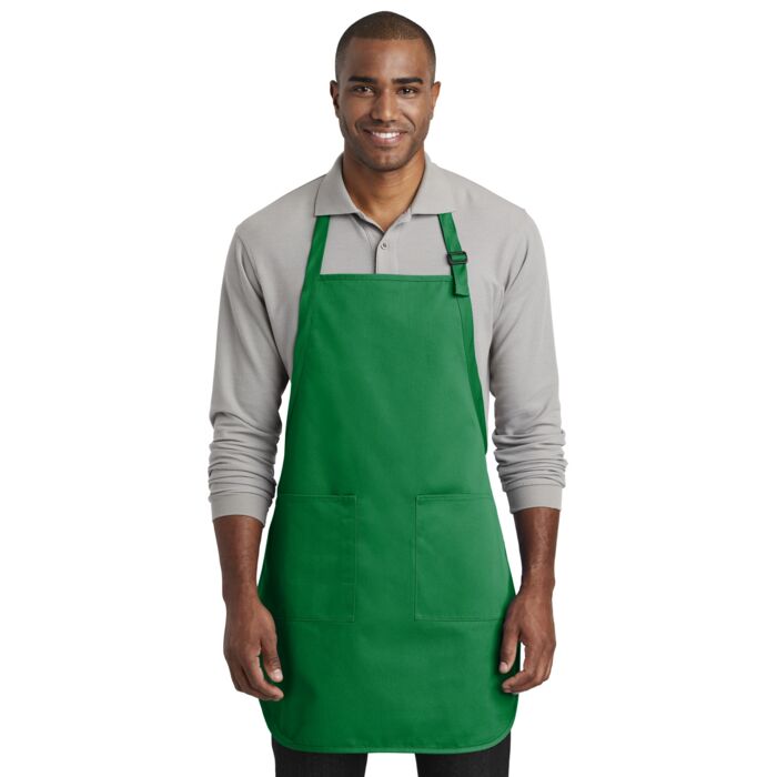 ® Full Length Two Pocket Bib Apron Thumbnail