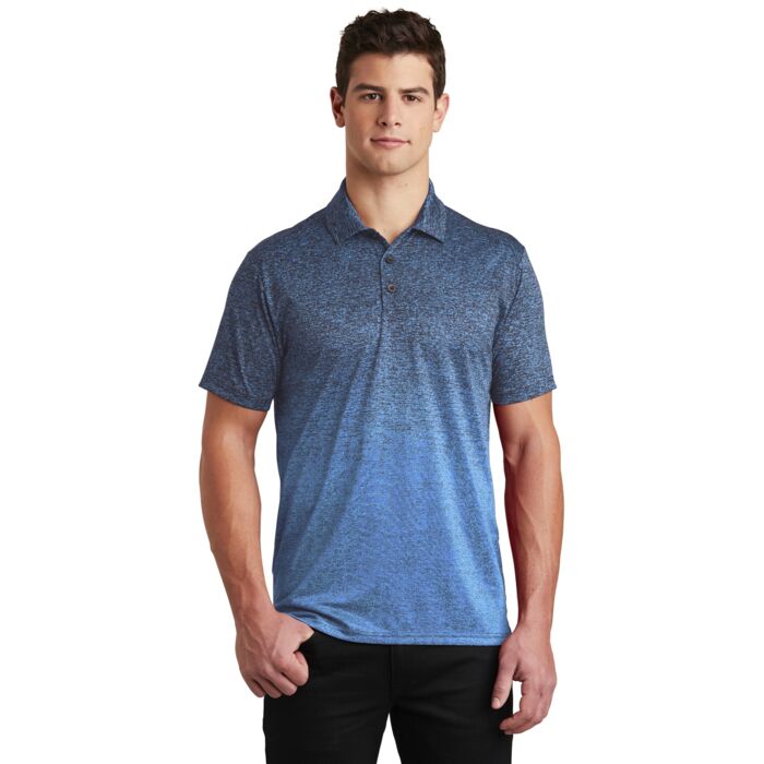® Ombre Heather Polo Thumbnail